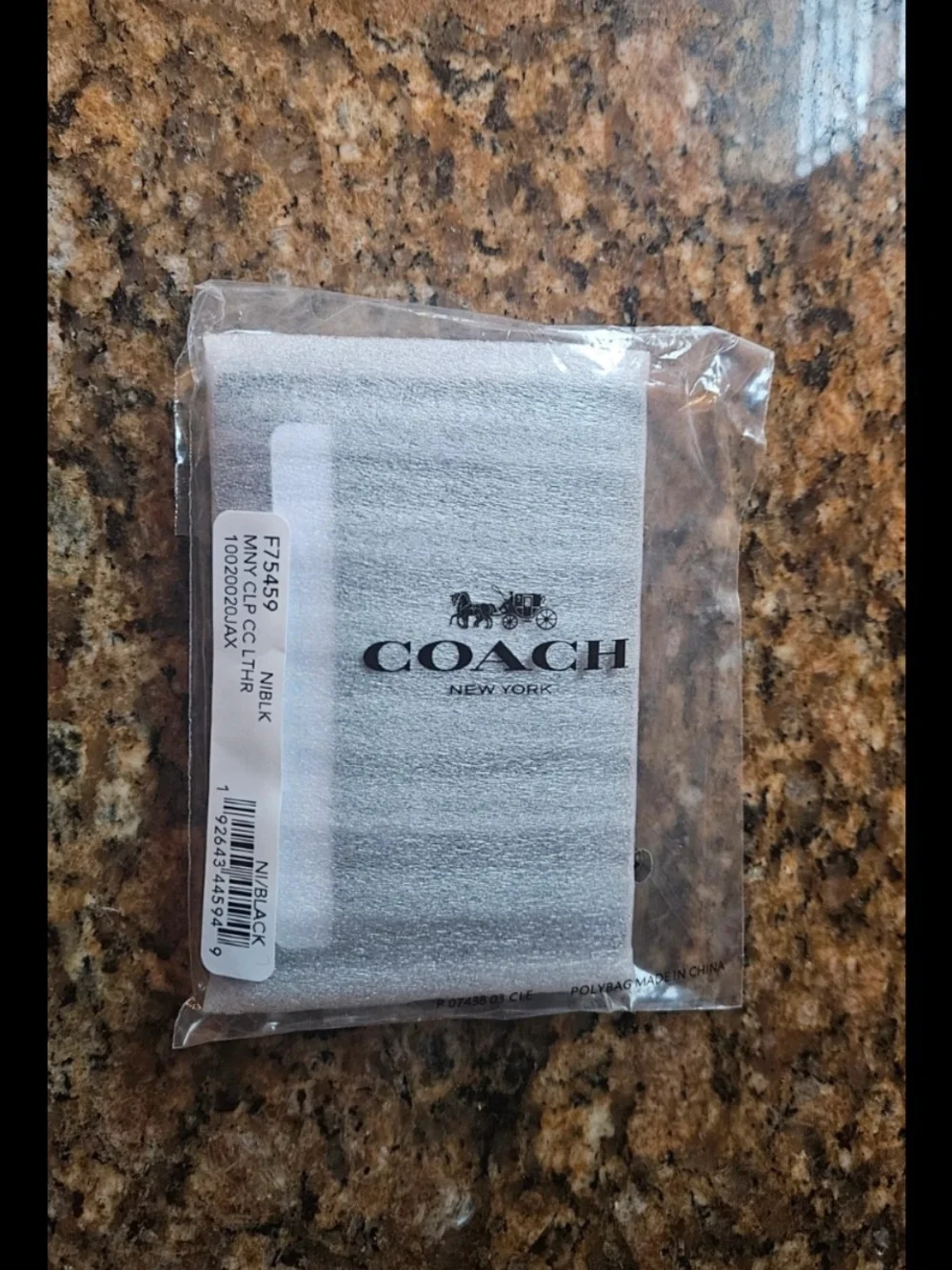Coach slim leather